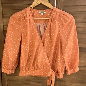 Madewell Wrap‎ Blouse